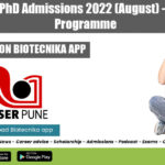 IISER Pune PhD 2022