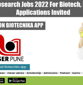 IISER Pune Research Jobs