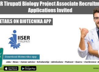 IISER Tirupati Biology Project