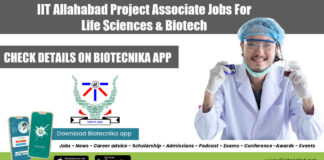 IIT Allahabad Project Associate