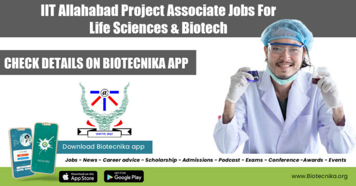 IIT Allahabad Project Associate