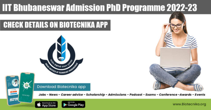 IIT Bhubaneswar Admission 2022-23