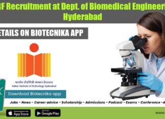 IIT Hyderabad JRF/SRF Recruitment