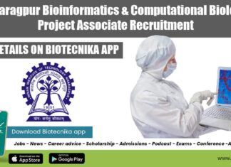 IIT Kharagpur Project Job