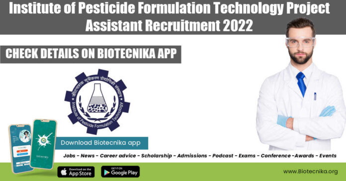 IPFT Project Job Opening