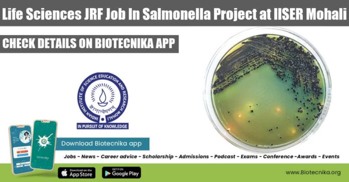 Life Sciences JRF Job