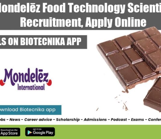 Mondelēz Food Technology Scientist