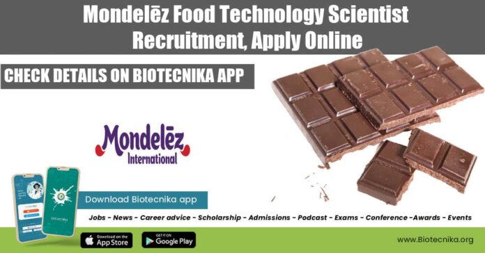 Mondelēz Food Technology Scientist