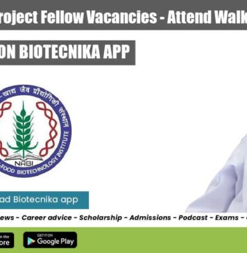 NABI Project Vacancies Available