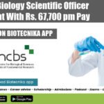 NCBS PhD Biology