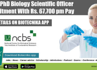 NCBS PhD Biology