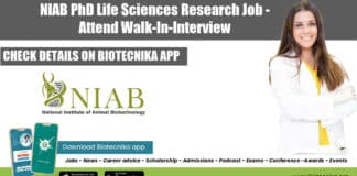 NIAB PhD Life Sciences