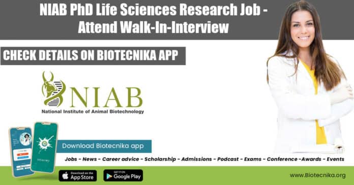 NIAB PhD Life Sciences