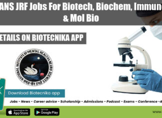 NIMHANS JRF Jobs 2022
