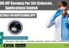 NIMHANS JRF Vacancy For Life Sciences, Applications Invited NIMHANS JRF Vacancy