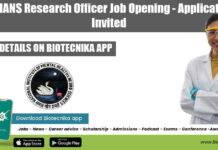 NIMHANS Research Officer Job
