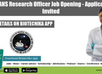 NIMHANS Research Officer Job