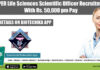 NIPER Life Sciences Scientific Officer Recruitment With Rs. 50,000 pm Pay NIPER Scientific Officer Job