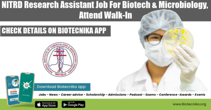 NITRD Research Assistant Job