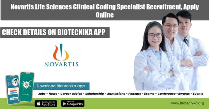 Novartis Clinical Coding Jobs