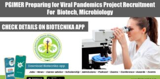 PGIMER Bioinformatics Job