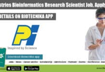 PI Industries Bioinformatics Research