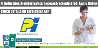 PI Industries Bioinformatics Research