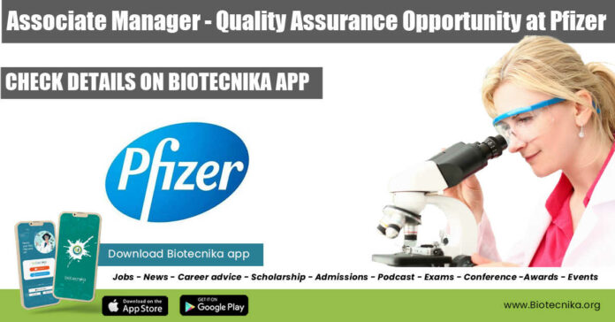 Pfizer QA Job