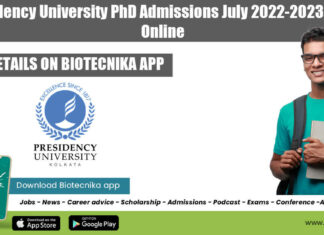 Presidency University PhD Admissions