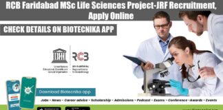 Project Job at RCB