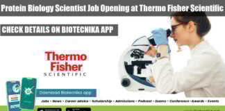 Protein Biology Scientist Job
