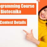 FREE R Programming Course By Biotecnika – Check Contest Details Below FREE R Programming Course By Biotecnika