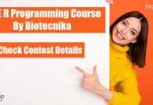 FREE R Programming Course By Biotecnika – Check Contest Details Below FREE R Programming Course By Biotecnika