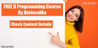 FREE R Programming Course By Biotecnika