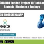 RGCB JRF Vacancy 2022
