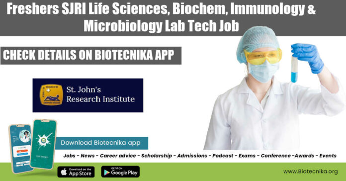 SJRI Jobs 2022