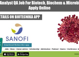 Sanofi Analyst QA Job