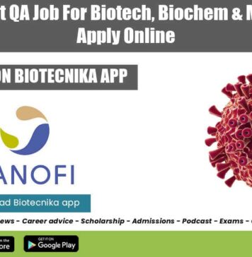 Sanofi Analyst QA Job