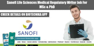 Sanofi Jobs 2022