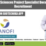 Sanofi Life Sciences Project Specialist Documentation Recruitment Sanofi Life Sciences Project