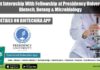 Student Internship With Fellowship at Presidency University For Biotech, Botany & Microbiology Student Internship With Fellowshipp