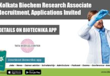 TMC Kolkata Biochem Research