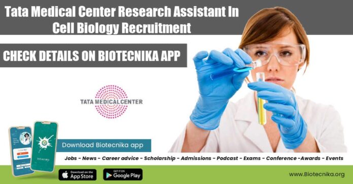 TMC Kolkata Research Vacancy