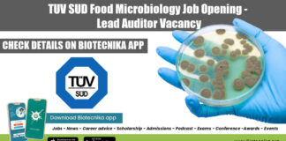 TUV SUD Food Microbiology