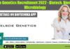 Telscie Genetics Recruitment 2022 – Biotech, Biochem & Microbiology Telscie Genetics Project Jobs