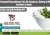 Project Personnel Recruitment For Life Sciences, Botany at Wildlife Institute of India WII Project Personnel 2022