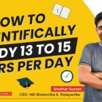 Study For 13-15 Hours A Day