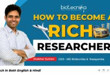 How To Become A Rich Researcher? Watch Video in English & Hindi