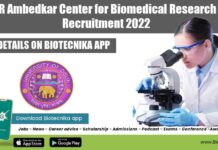 Dr B R Ambedkar Center for Biomedical Research SRF Recruitment 2022 ACBR SRF Job Opening