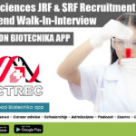 ACTREC Life Sciences JRF & SRF Recruitment – Attend Walk-In-Interview ACTREC Life Sciences JRF